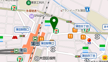 エステティックTBC 蒲田駅前店の地図画像