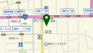 エステティックTBC 松本店の地図画像