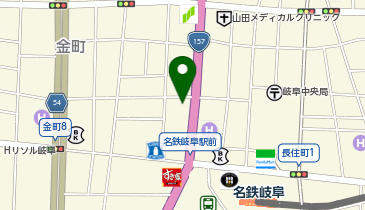 エステティックTBC 岐阜店の地図画像
