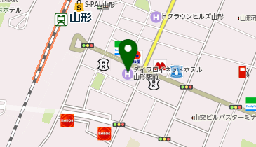 エステティックTBC 山形店の地図画像