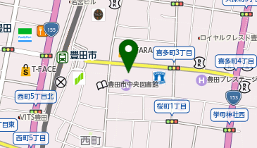 エステティックTBC 豊田コモ・スクエア店の地図画像