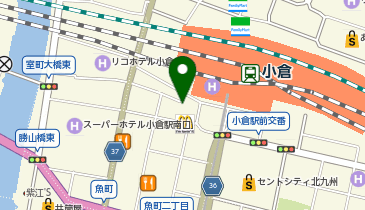 MEN'S TBC 小倉店の地図画像
