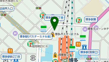 MEN'S TBC 博多本店(バスターミナル)の地図画像