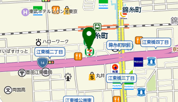 MEN'S TBC 錦糸町店の地図画像