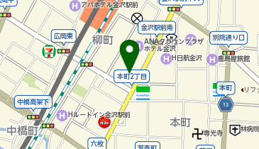 MEN'S TBC 金沢ヴィサージュ店の地図画像