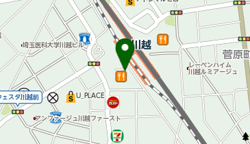 MEN'S TBC 川越店の地図画像