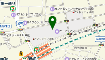 MEN'S TBC 浜松アクトタワー店の地図画像