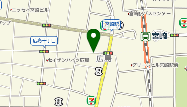 エステティックTBC 宮崎店の地図画像