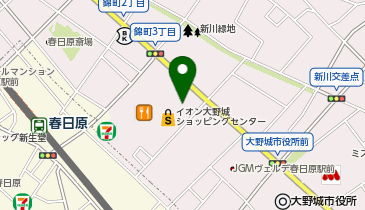 エステティックTBC イオン大野城SC店の地図画像