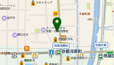 MEN'S TBC 京都河原町店の地図画像
