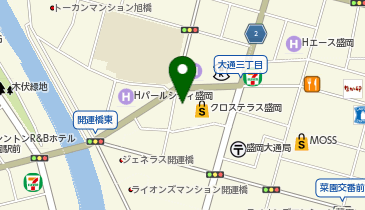 エステティックTBC クロステラス盛岡店の地図画像