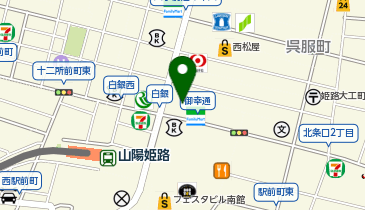 エステティックTBC 姫路店の地図画像