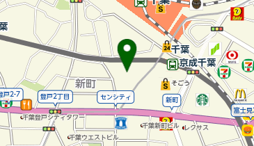エステティックTBC 千葉センシティ店の地図画像