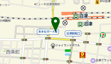 エステティックTBC 沼津イーラde店の地図画像
