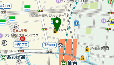 MEN'S TBC ソシエ・オム 仙台マークワン店の地図画像