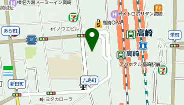 エステティックTBC 高崎店の地図画像