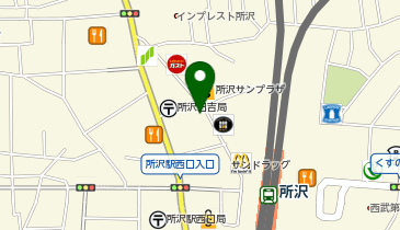 エステティックTBC 所沢店の地図画像