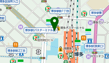 エステティックTBC 博多バスターミナル店の地図画像