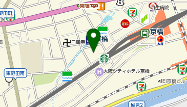 MEN'S TBC 京橋駅前店の地図画像