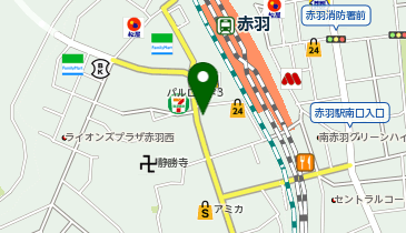 エステティックTBC 赤羽店の地図画像