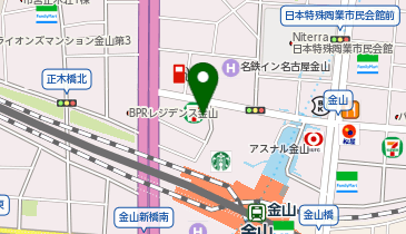 エステティックTBC 金山店の地図画像