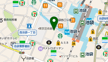 MEN'S TBC 池袋本店の地図画像