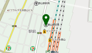 エステティックTBC 郡山駅前モルティ店の地図画像