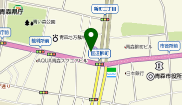 エステティックTBC 青森クロスタワー ア・ベイ店の地図画像