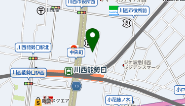 エステティックTBC 川西店の地図画像
