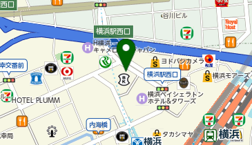 MEN'S TBC 横浜本店の地図画像