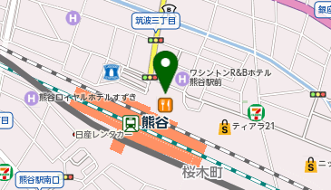 エステティックTBC 熊谷店の地図画像