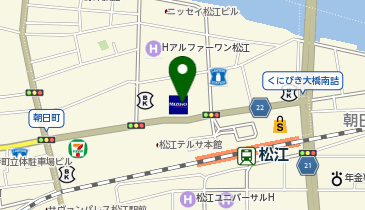 エステティックTBC 松江店の地図画像