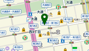 エステティックTBC 札幌本店の地図画像