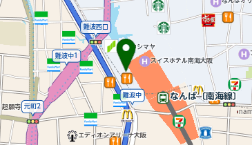 エステティックTBC なんばスカイオ店の地図画像