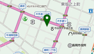 MEN'S TBC 長岡駅前店の地図画像