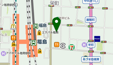 エステティックTBC 福島駅前店の地図画像