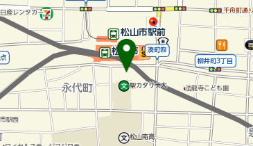 エステティックTBC 松山いよてつ高島屋店の地図画像