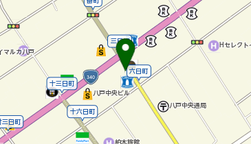 MEN'S TBC 八戸店の地図画像