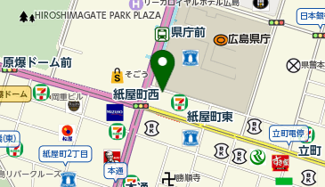 MEN'S TBC 広島店の地図画像