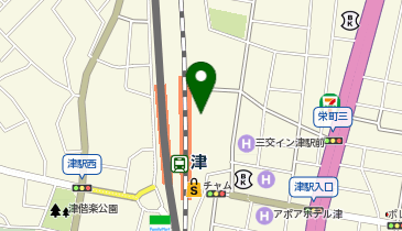 エステティックTBC 津駅前店の地図画像