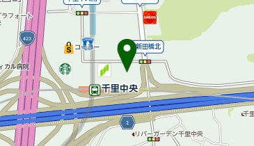 エステティックTBC 千里中央店の地図画像