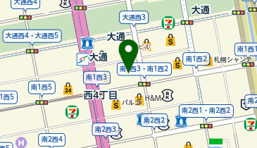 MEN'S TBC 札幌店の地図画像
