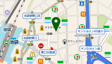 エステティックTBC 池袋本店の地図画像