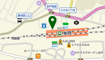 エステティックTBC 水戸エクセル店の地図画像