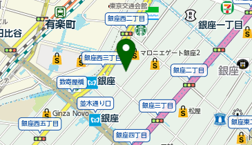 エステティックTBC 銀座店の地図画像