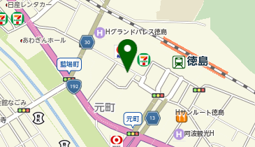エステティックTBC 徳島店の地図画像