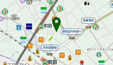 MEN'S TBC 町田店の地図画像