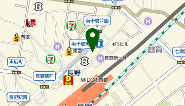 エステティックTBC 長野駅前店の地図画像