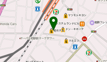 エステティックTBC 柏モディ店の地図画像