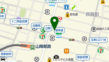 MEN'S TBC 姫路店の地図画像